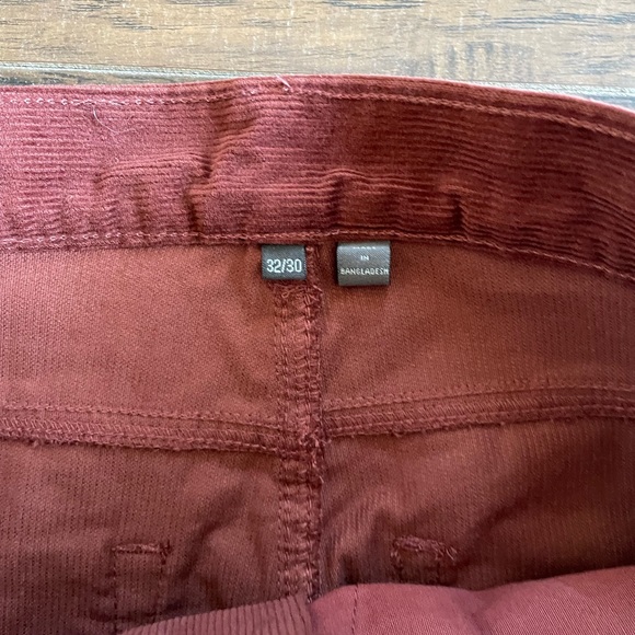 Burgundy Peter Christian County Corduroy Pants sz sz 32 X 30 - Picture 3 of 5